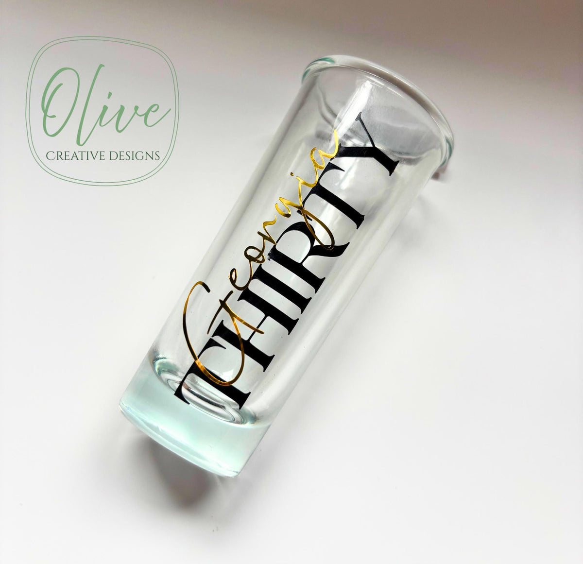 Personalised Birthday Shot Glass