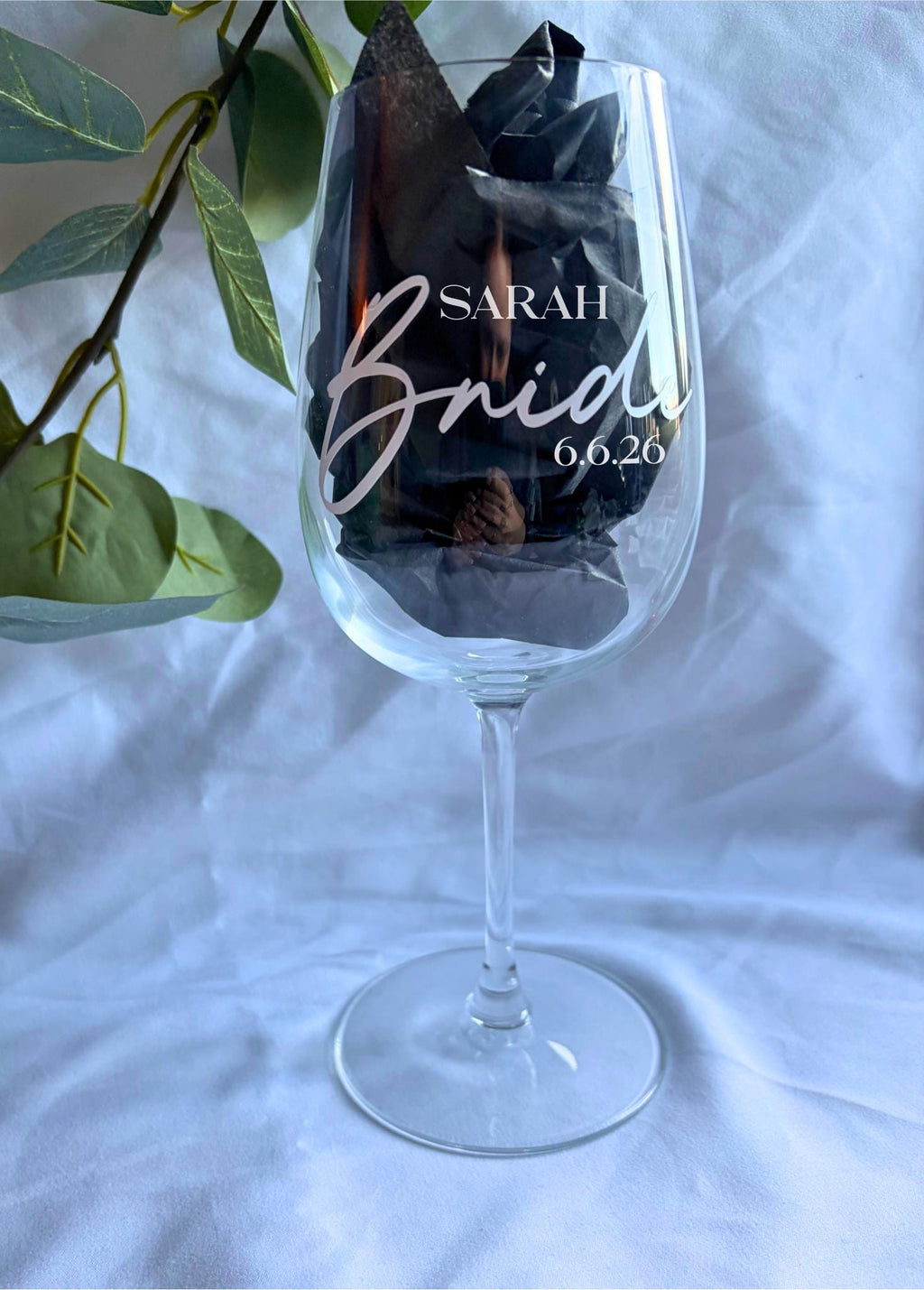 Bride Wine Glass