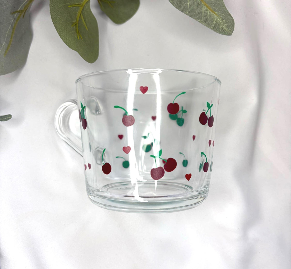 Cherry Glass Mug