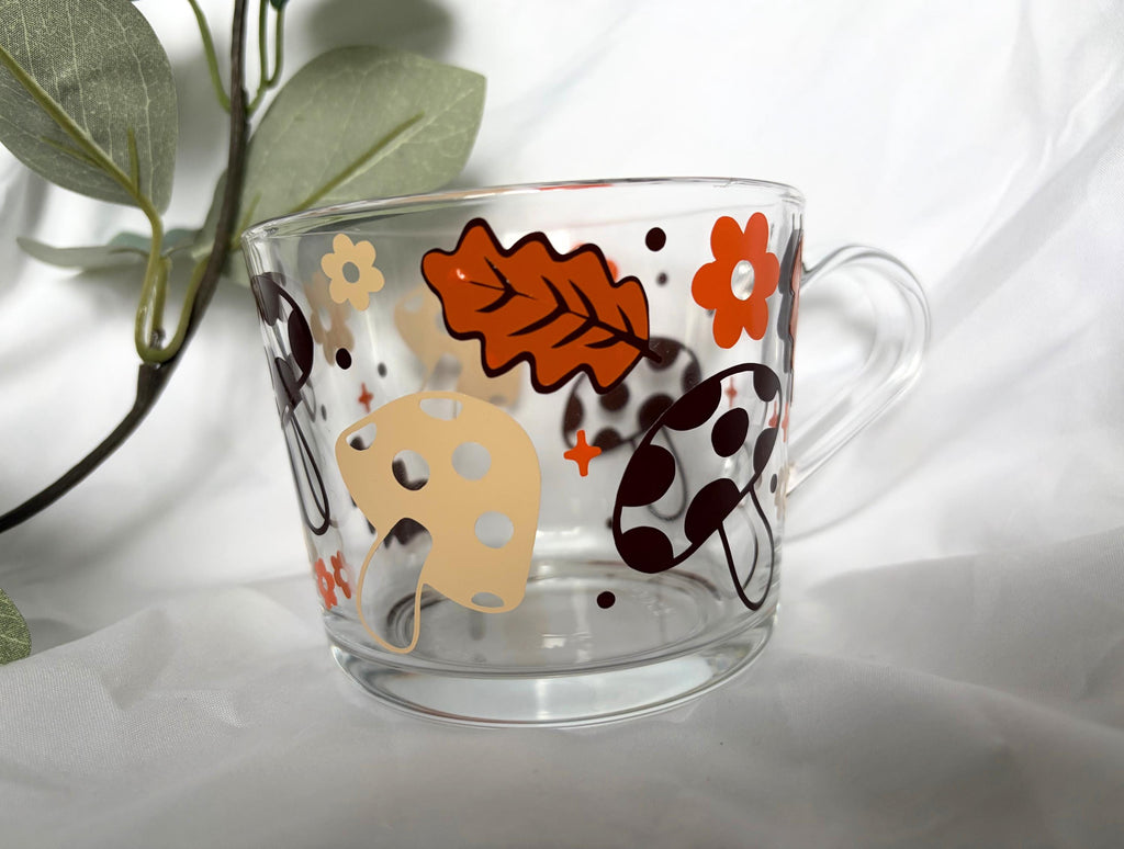 Mushroom Glass Mug