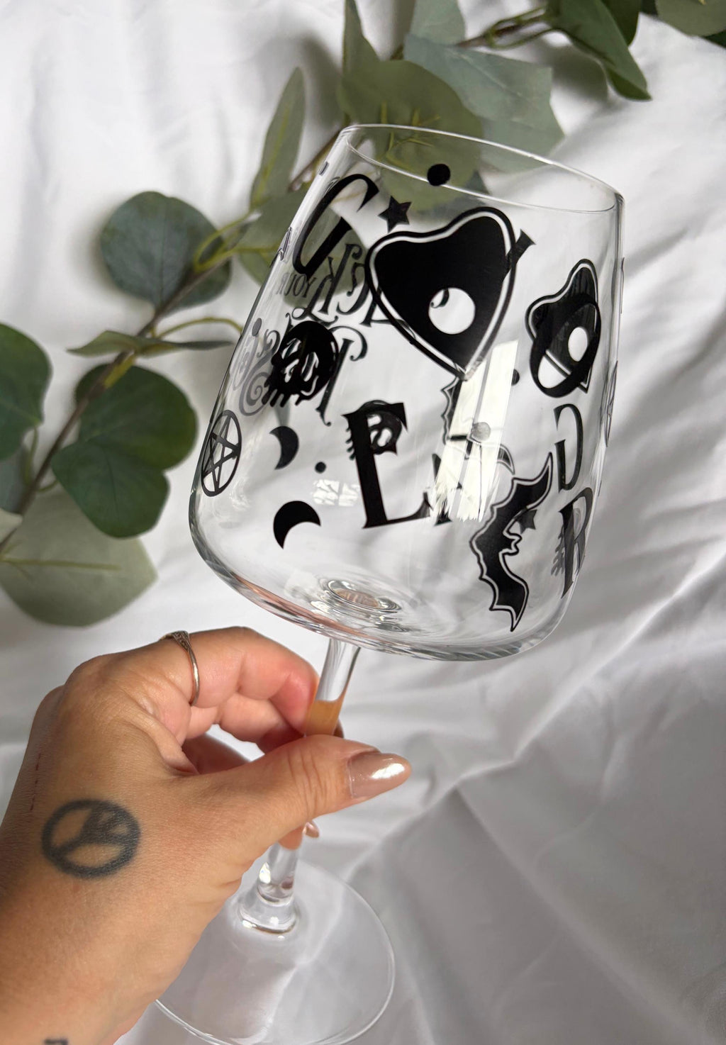 Pick Your Poison Wine Glass