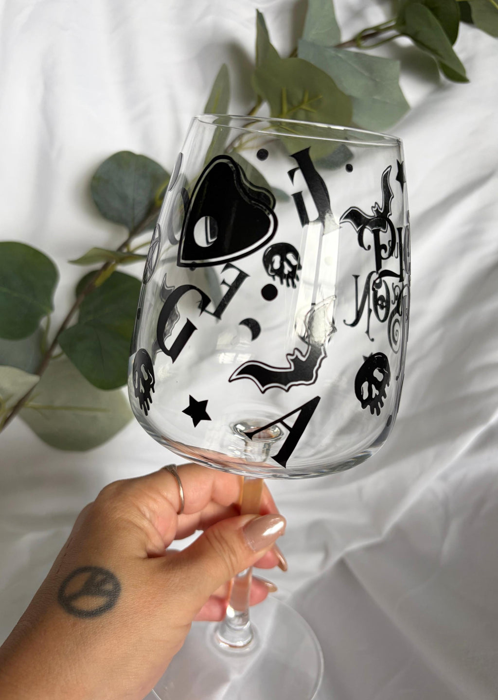 Pick Your Poison Wine Glass