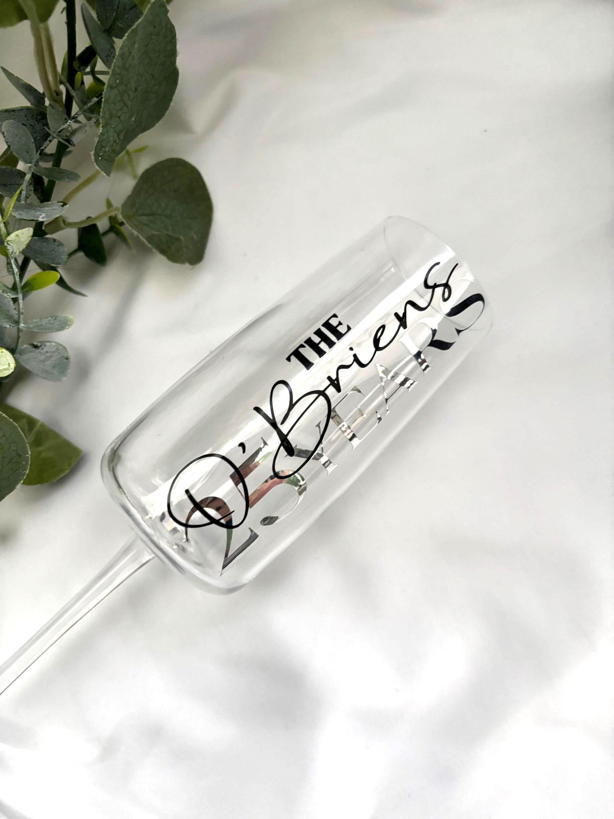 Anniversary Champagne / Prosecco Glass Gift Set