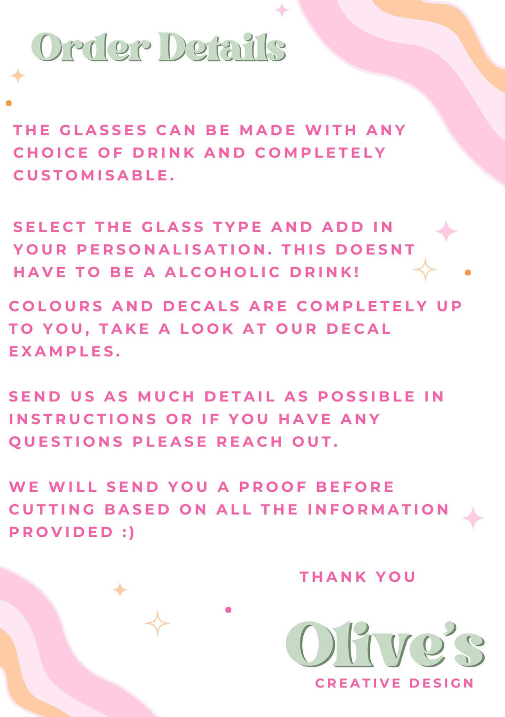 Personalised Cocktail Glass | Custom Name Cup | Choose Your Design | Custom Drink