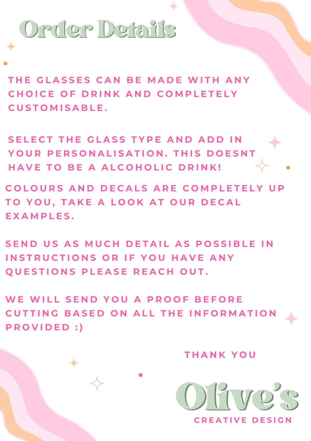 Personalised Cocktail Glass | Custom Name Cup | Choose Your Design | Custom Drink