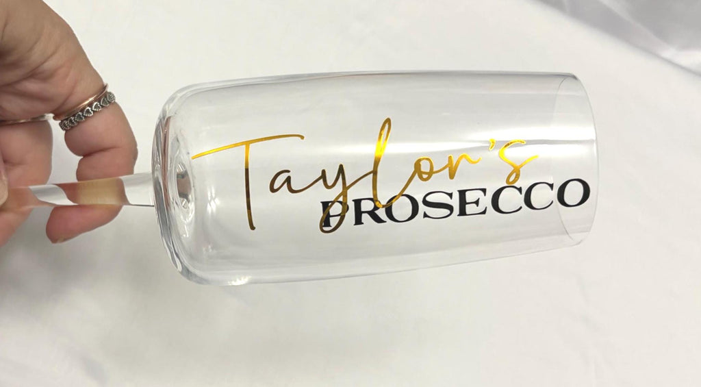 Personalised Champagne / Prosecco Glass