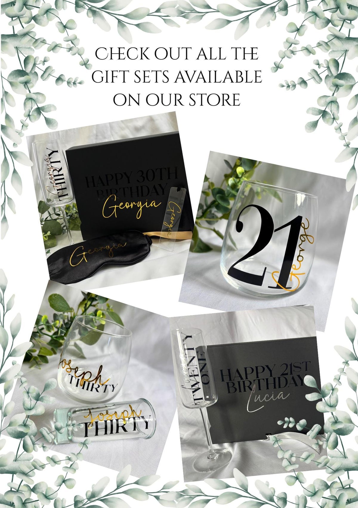 Personalised Birthday Shot Glass
