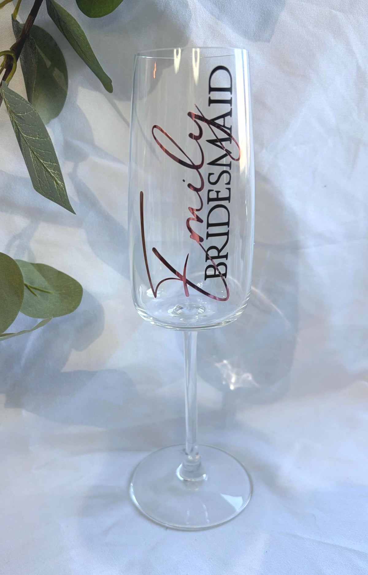Bridesmaid Champagne Glass