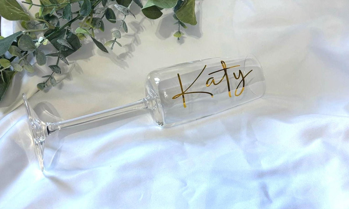 Personalised Champagne / Prosecco Glass