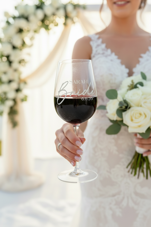 Bride Wine Glass — Natural Proportions