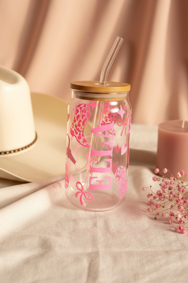 Cowboy Glass - Flat Lay