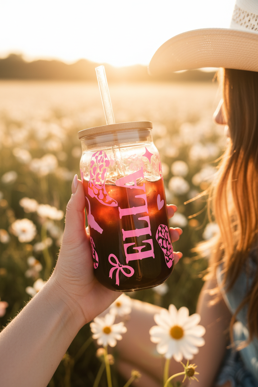 Cowboy Glass - Golden Hour Meadow