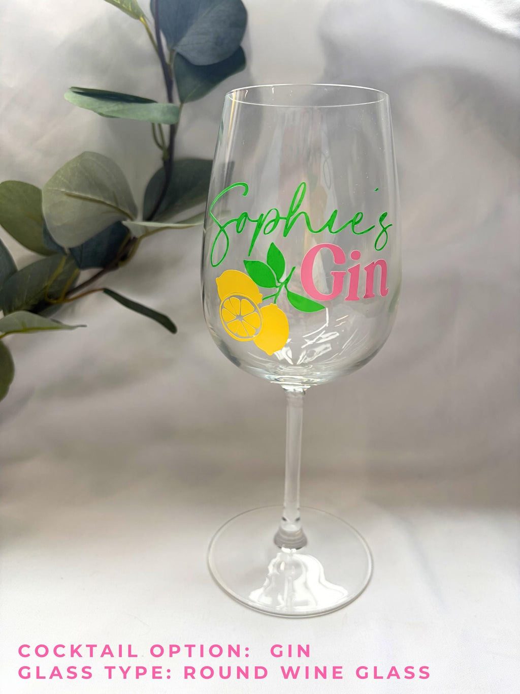 Personalised Cocktail Glass | Custom Name Cup | Choose Your Design | Custom Drink