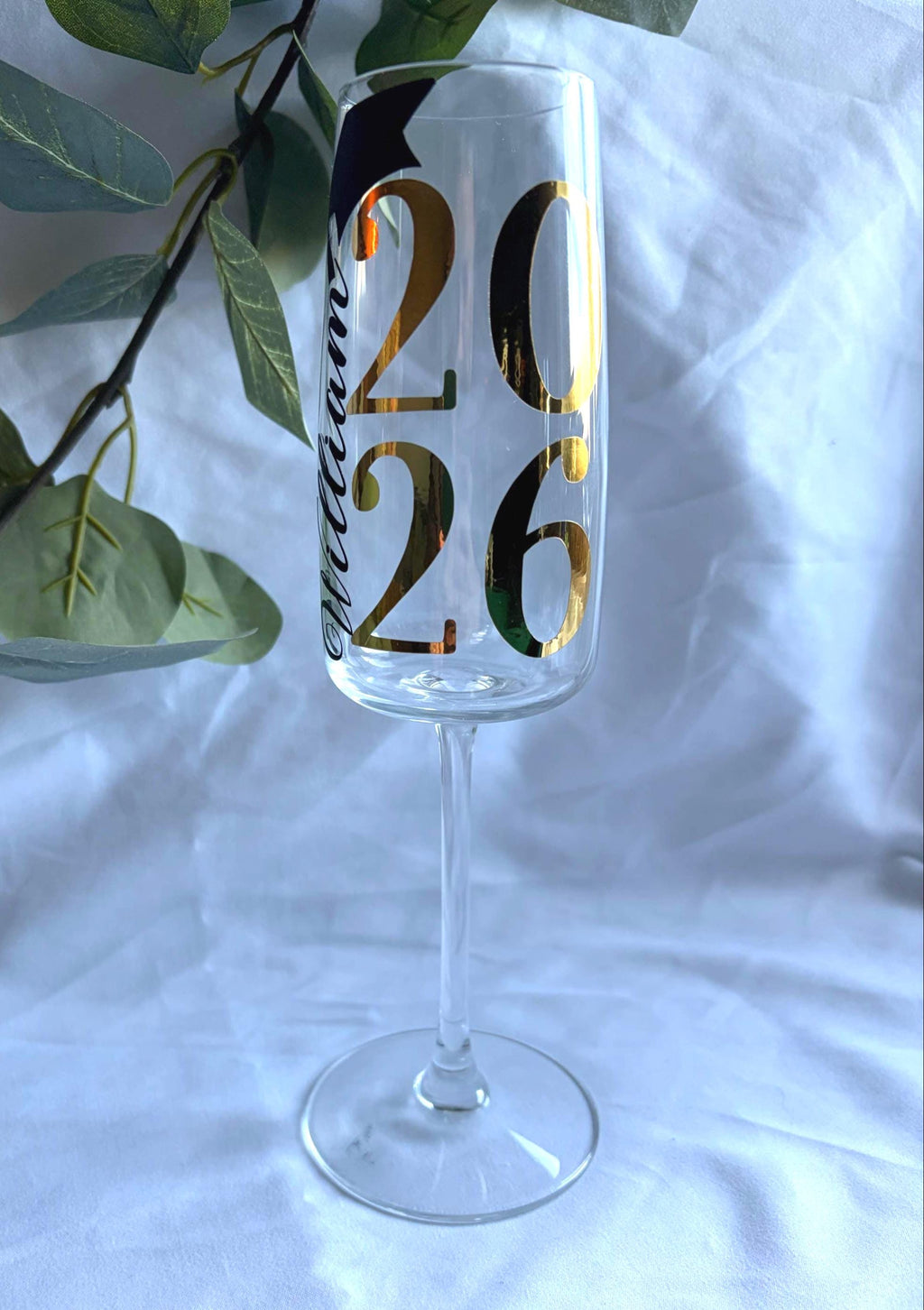 Graduation Champagne Glass 2026