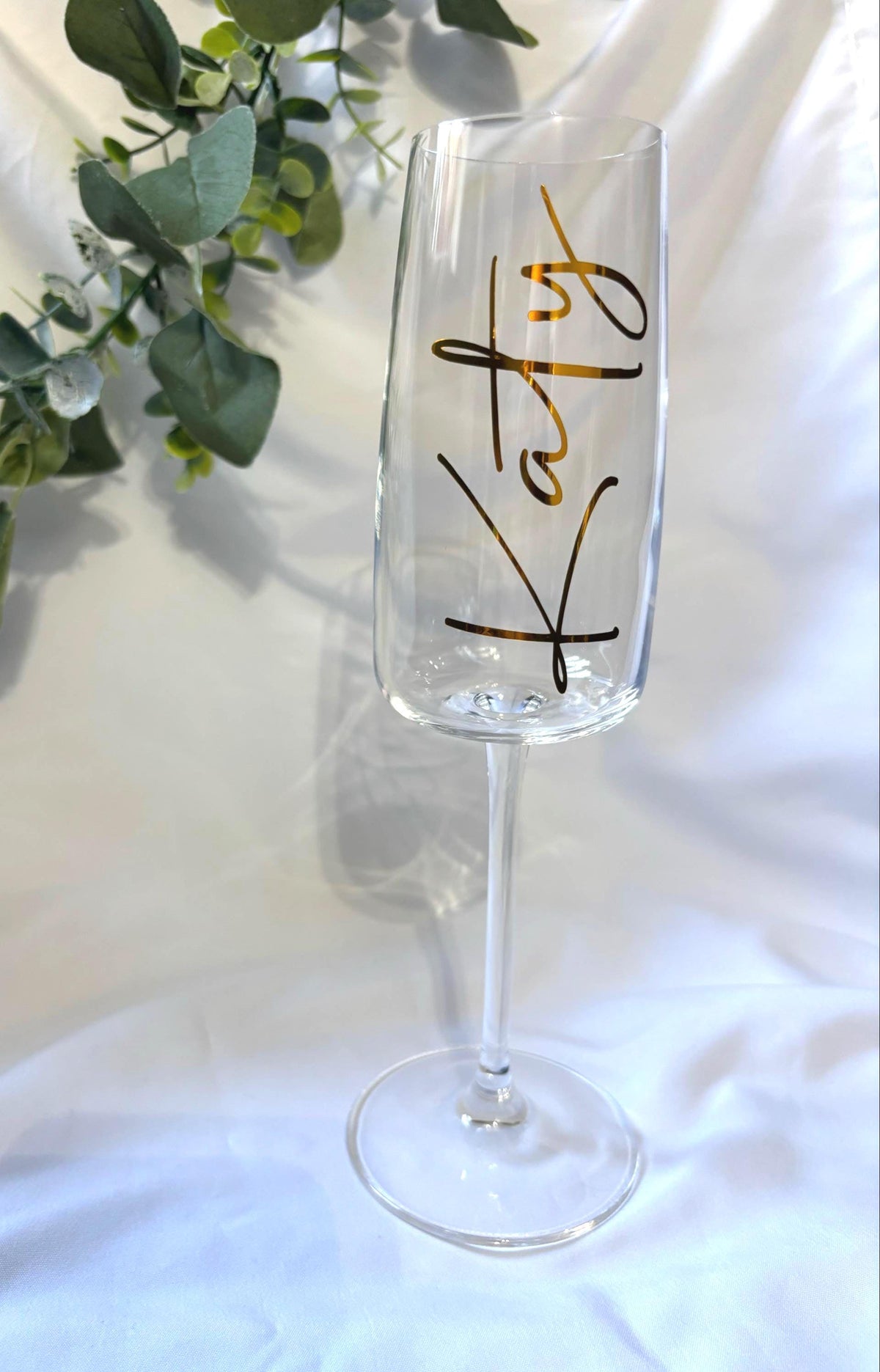 Personalised Champagne / Prosecco Glass