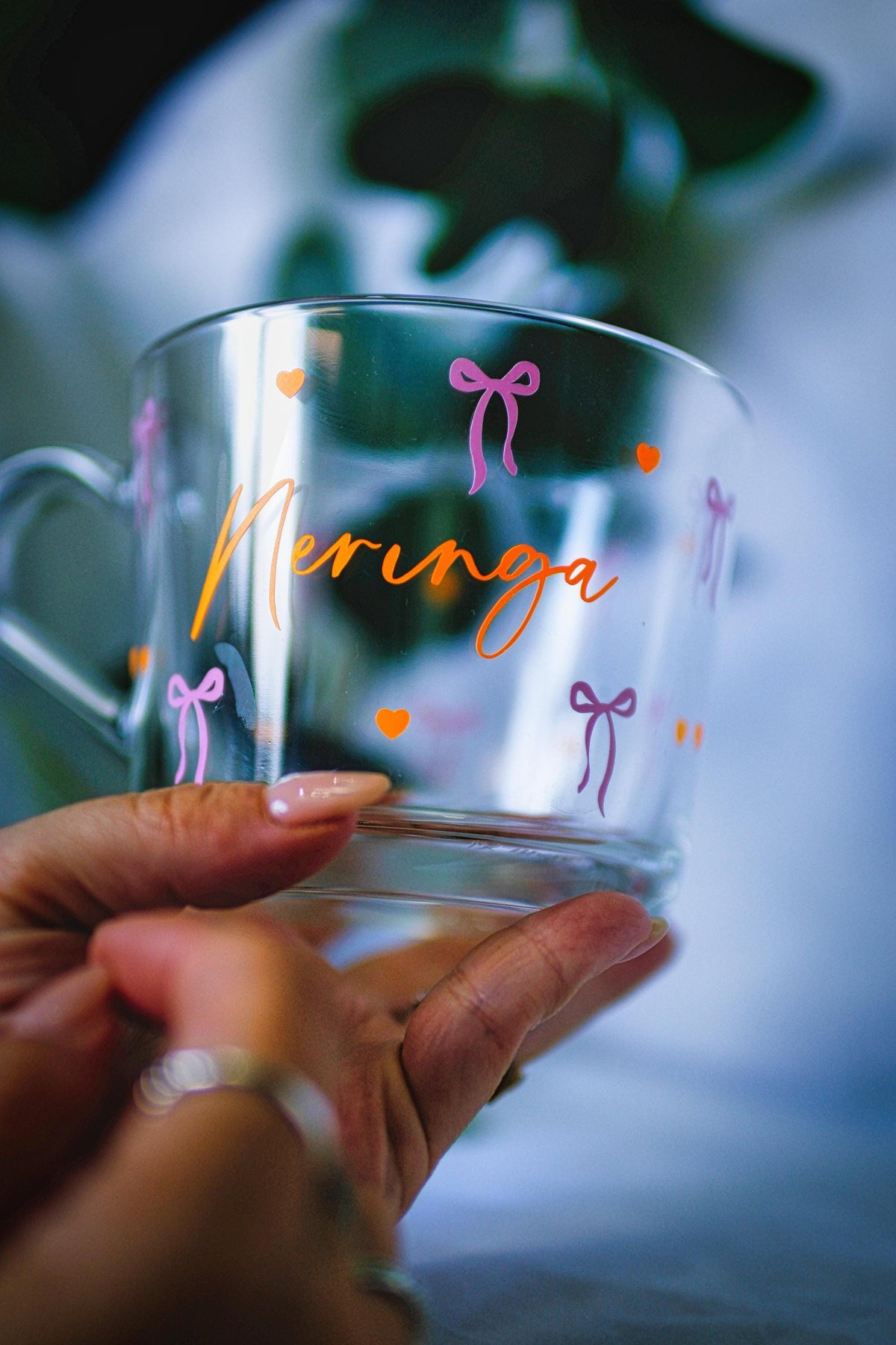Heart and Bow Mug