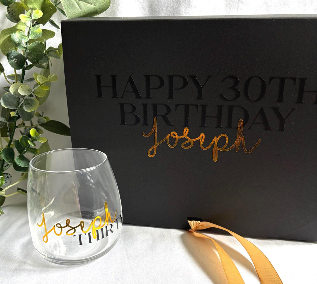 Milestone Birthday Small Tumbler Glass