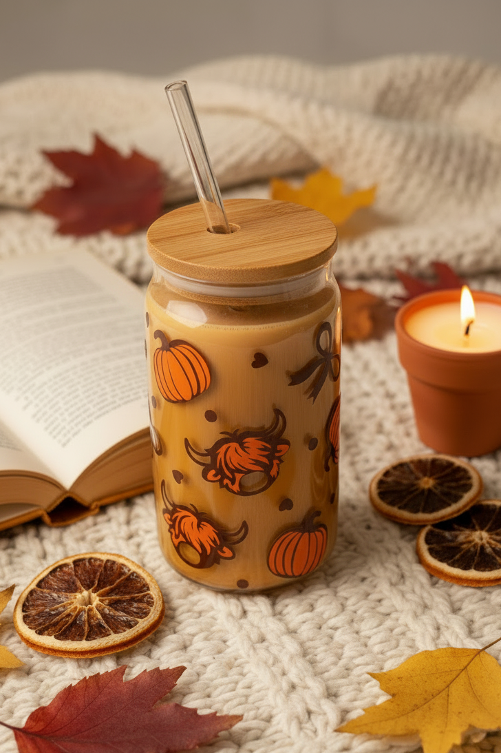 Highland Cow Tumbler - No Foam