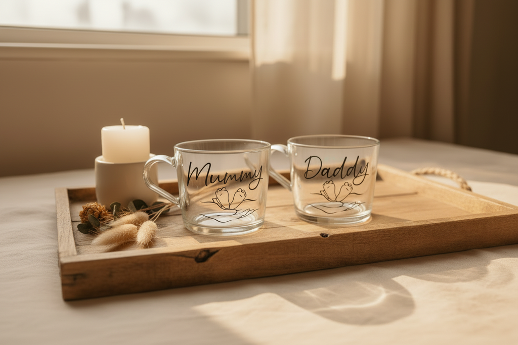 Mummy & Daddy Mug set