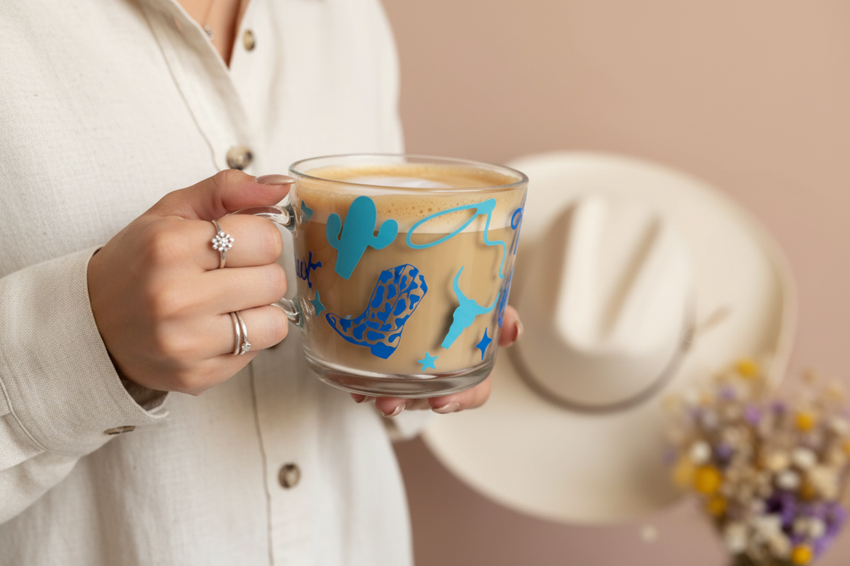 Personalised Cowboy Mug — Back Detail