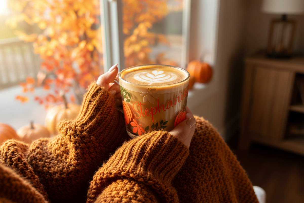 Pumpkin Mug — Autumn Lifestyle